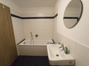 Koupelna v ubytování Gästewohnung Fischer