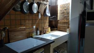 Kúpeľňa v ubytovaní Gîte d'Aigoual