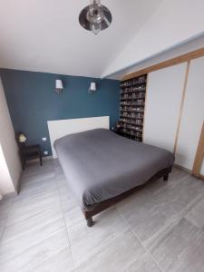 Posteľ alebo postele v izbe v ubytovaní Beau chalet 6 personnes avec Jacuzzi