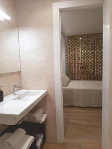 Cama o camas de una habitación en Vive el Renacimiento: Cazuela