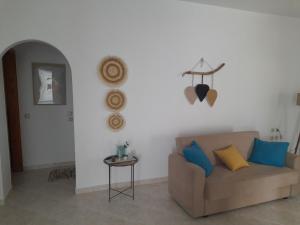 Posezení v ubytování Giotouli Apartment