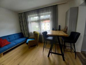 Setusvæði á Riccis 47m2 bamboo flat