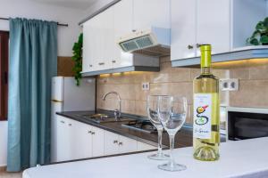 Kuchyň nebo kuchyňský kout v ubytování Casa Volcán y Mar