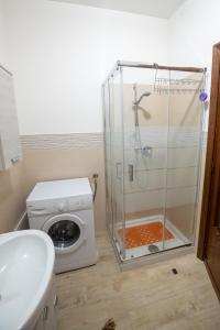 Kúpeľňa v ubytovaní Corallo holiday house Acitrezza