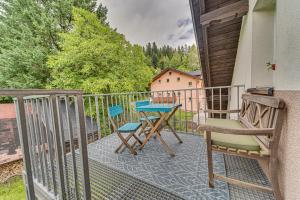 Balkon lub taras w obiekcie Apartamenty Krystyna
