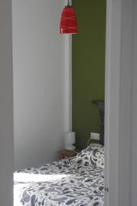 Łóżko lub łóżka w pokoju w obiekcie Casitas El Paraje de Berchules