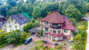 Budynek, w którym mieści się apartament