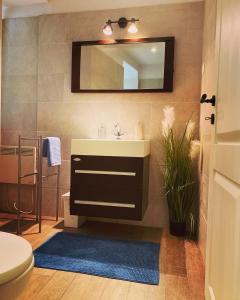 Kúpeľňa v ubytovaní Apartman Volosko + 26 fotografií