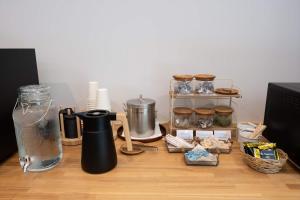 Kaffi- og teaðstaða á Bessho Onsen Midoriya