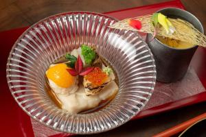 Matur á eða í nágrenni ryokan-hótelanna