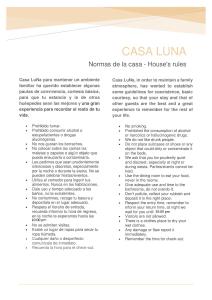 a page of a document with the text casa luna at Casa LuNa -Estratégica Ubicación- in Medellín