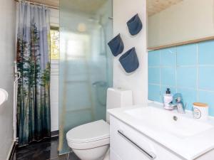 Vannituba majutusasutuses Holiday home Bindslev XXII