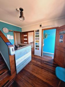 Cama ou camas em um quarto em Hostal Terraza Recreo