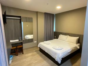 Koupelna v ubytování Zitro Hotel