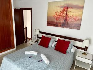 Postel nebo postele na pokoji v ubytování Casa La Asomada El Hierro