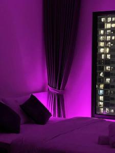 Ένα ή περισσότερα κρεβάτια σε δωμάτιο στο Vinhomes Smart City - Căn phòng tình yêu full tiện ích +22 φωτογραφίες