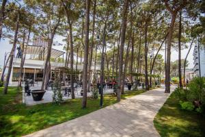 Zahrada ubytování Lucky Apartament Luxury Panorama