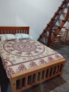 Postel nebo postele na pokoji v ubytování Sunil's Homestay Sinharaja