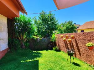 Ogród w obiekcie Tranquila casita de invitados en Vigo con chimenea