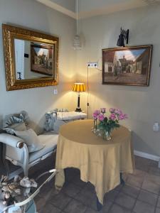 Posezení v ubytování Das Kleine Hotel Schleiblick