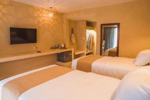 Ein Bett oder Betten in einem Zimmer der Unterkunft Casa Solana