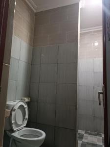 Koupelna v ubytování Hotel Lestari