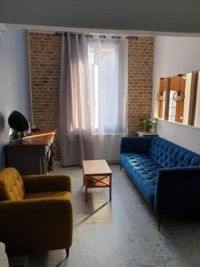 Χώρος καθιστικού στο Maison amienoise typique