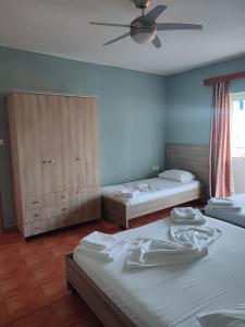 Postel nebo postele na pokoji v ubytování Bella vista