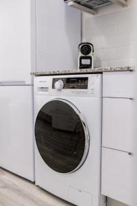Kuchyň nebo kuchyňský kout v ubytování Apartamentos Linersol
