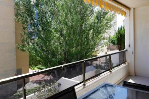 Balkón alebo terasa v ubytovaní AT007 Apartamento a 150 m de la playa