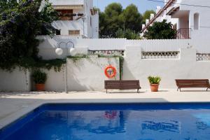 Bazén v ubytovaní AT007 Apartamento a 150 m de la playa alebo v jeho blízkosti