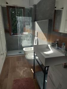 Ένα μπάνιο στο Mont Blanc Apartment- Bluchalet