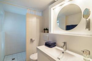 Koupelna v ubytování Ferienwohnung Götz