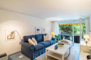 Posezení v ubytování Ferienwohnung Götz