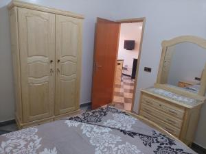 Postel nebo postele na pokoji v ubytování Appartement Al Hoceima