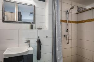 Koupelna v ubytování Ferienwohnung For two