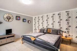 TV a/nebo společenská místnost v ubytování Ferienwohnung For two