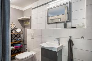 Koupelna v ubytování Ferienwohnung For two