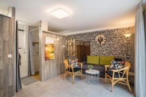 Posezení v ubytování Ferienwohnung For two