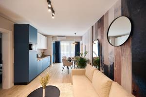 Istumisnurk majutusasutuses Azul Apartment in Infinity Beach Resort - parking