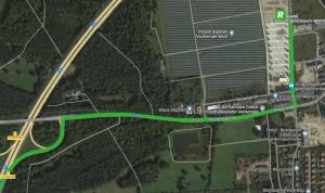 a map of the proposed interchange with a freeway at Roatel Oranienbaum-Wörlitz (A9) my-roatel-com in Oranienbaum-Wörlitz
