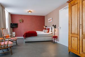 Postel nebo postele na pokoji v ubytování B&B Brasserie Villare