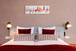 Postel nebo postele na pokoji v ubytování B&B Brasserie Villare