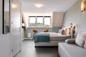 Postel nebo postele na pokoji v ubytování B&B Brasserie Villare