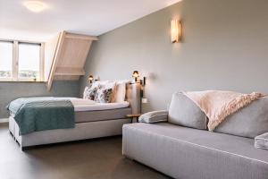 Postel nebo postele na pokoji v ubytování B&B Brasserie Villare