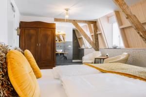Postel nebo postele na pokoji v ubytování B&B Brasserie Villare