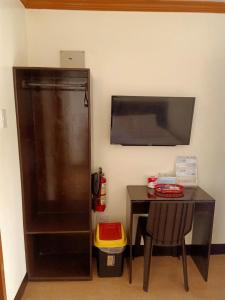 Kuchyň nebo kuchyňský kout v ubytování ISLAND VIEW SUITES