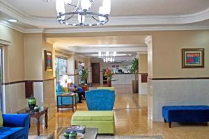 Uma área de estar em Hotel Milan Panama