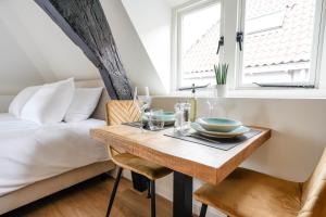 Postel nebo postele na pokoji v ubytování Beautiful Apartment With Loft