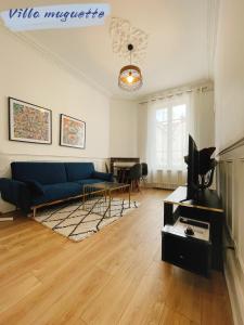 Posedenie v ubytovaní Villa muguette - coeur de Vichy- 2éme étage
